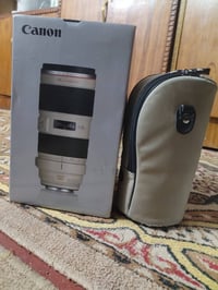 كامره كانون فايف دي مارك 3 فول فريم مع عدسه 70 200 فتحه 2.8 الإصدار ال...