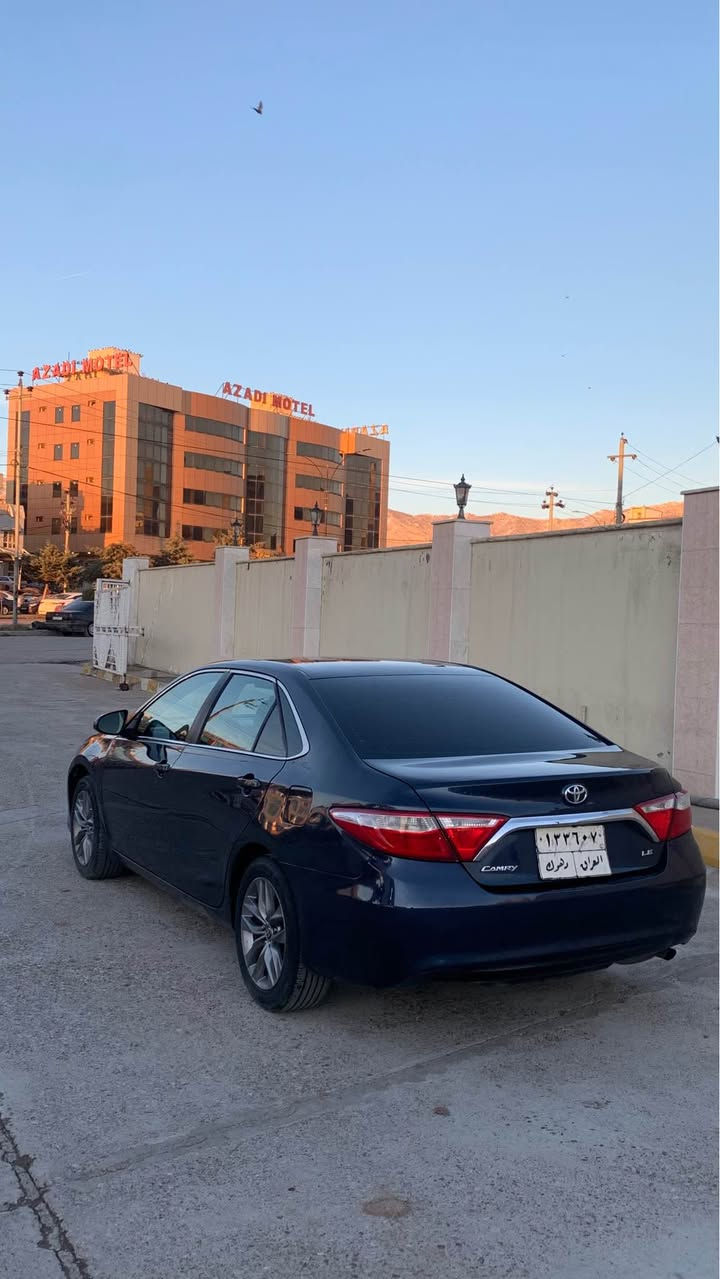سياره كامري موديل  2017
سياره ٢قطعه صبوخه بي داخلي بئ ارباك 
موسفات LE
سعر تله فوني  بكه يان نامه بنيره  
رقم موبايل ***********
واتساب و كوره ك أربيل, العراق
