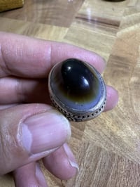 جزع يماني • فضة ٩٩٠ • صياغه عارف