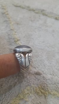 حجر صيني • فضة • مختوم ٢٧ رجب