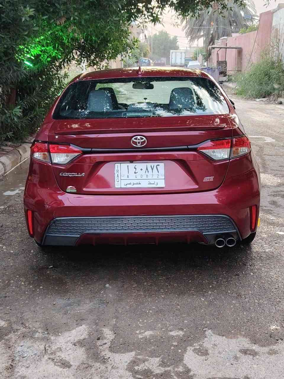 كورلا موديل 22 لون ماروني فول مواصفات مال معاقين سنويتها 29 حادثها جاملغ الخلفي الأيسر السعر 140مكاني الكوت للاتصال ***********مكلف بالنشر
