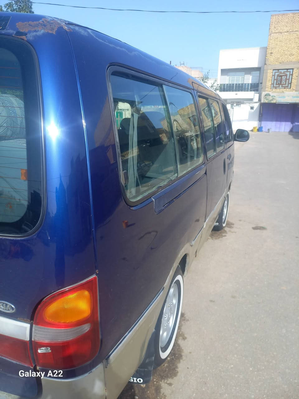 كيا بريجو موديل 1996 مكينه كير اكسن مكفولات السياره بلاديه قطره صبغ مابيها شواصي بس واحد معمر تخم تاير هزه جديده رقم واسط انكليزي مكان السياره بلنجف السعر 70 وبيها مجال بسيط رقمي ***********
