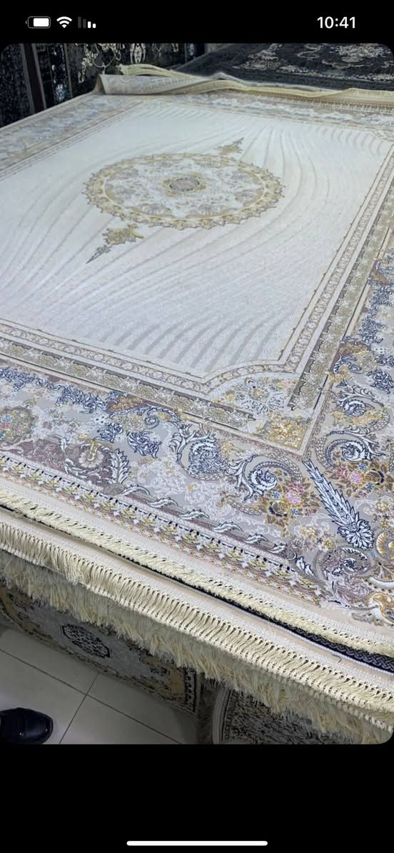 سڵاوو لەهەموولایک
 هەمووجۆرەفەرشێکی ئێرانی وتورکیم لایە1200شانە700شانە440شانە هەروەهاپشت لاسیک تورکی مەواد سارای دەرەجەیەک
نرخما ن خوارهەمووبازاڕ 
پەلەبکەو سەردانمان بکەن داشکاندنمان بۆ سەرجەم فەرشەکانە 
1200شانە
3x4=290000
700شانە
3x4=190000
440شانە
3x4=100000
پشت لاسیک
3x4=95000
پشت لاستیکی ئیرانی
3+4=130
ناونیشانمان
قەزای ڕزگاری دووساید اتفابەرانبەر هەرزانە بازاڕی لاندی
***********
***********
گەیاندنمان هەیە بۆ هەموو شاری 🚛
ئادی پیجەکەم بکەن بۆ بینیینی هەمو جۆرە فەرشی 
👇👇👇
فەرشی کاشانی خانم
