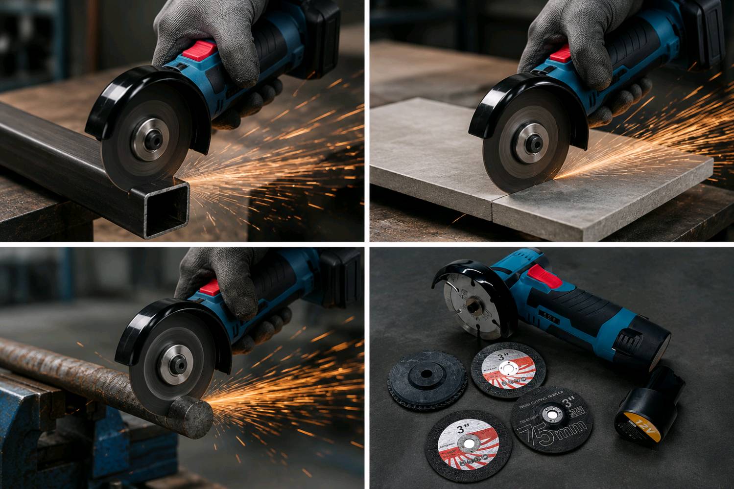 كوسرة
⚡ صاروخ قص لاسلكي Brushless — قوة بدون كيبل!
🔧 للحرفي اللي ما يتوقف عن الشغل!
💪 محرك Brushless — أقوى وأطول عمر
🔋 بطاريتين ليثيوم 12V — شغل بدون انقطاع
 19,500 دورة بالدقيقة — سرعة خرافية
🪨 يقص حديد، خشب، وبلاط
زر Spindle Lock — تبديل القرص بثواني
وزن خفيف 0.7 كغم — ما تتعب إيدك
📦 يجي مع بطاريتين + أقراص قص جاهزة