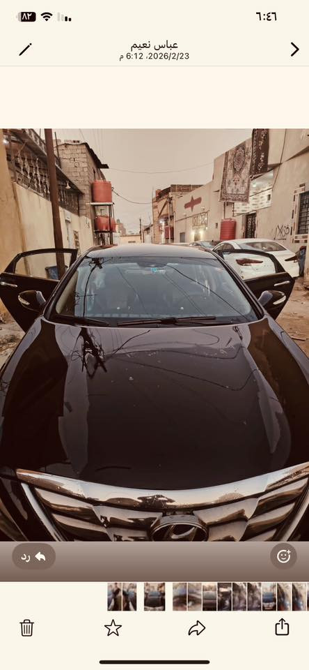 سوناته ١٤ متومه ١٢ فول للاخير كصه جنطه محرك اربعه سلندر دوش بنزين غرفه كلش جديده كشن جلد كهرباء مراوس باحدث شعندك نزل مكاني بصره ***********
