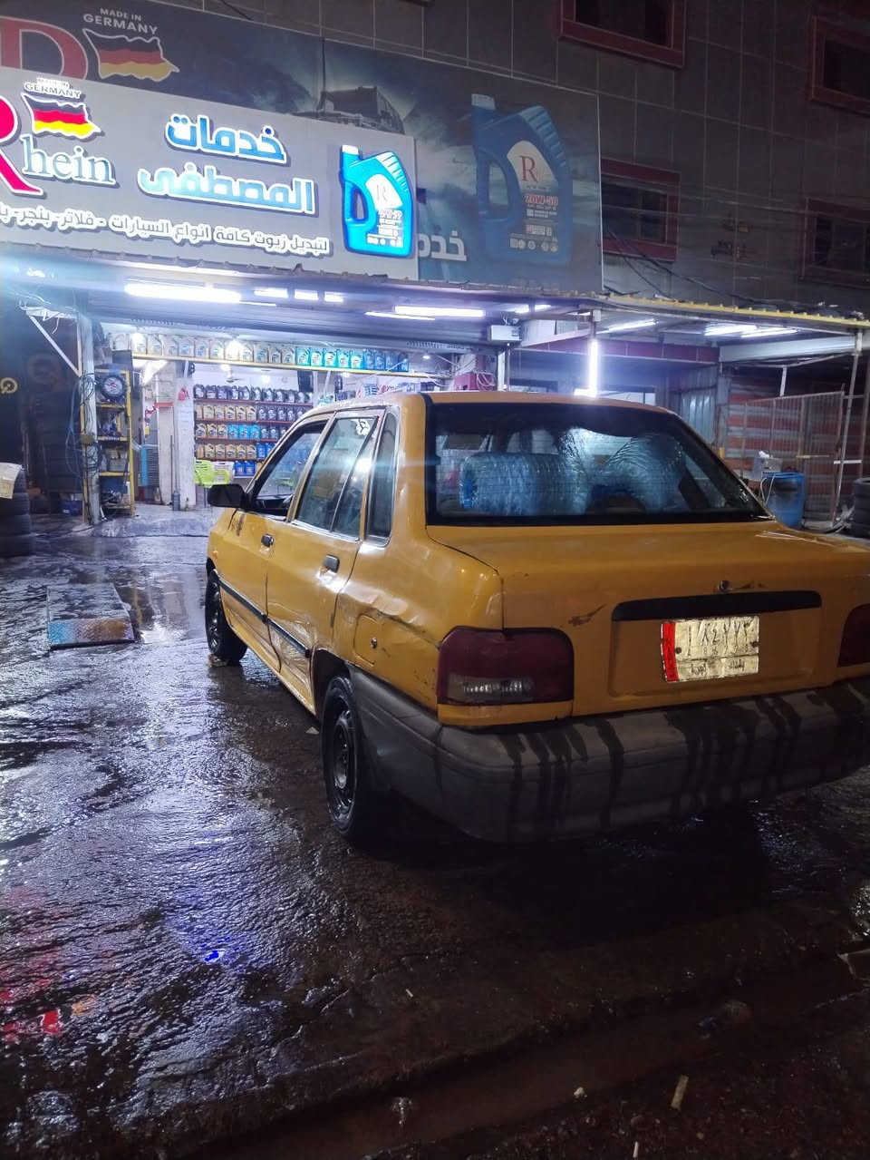 سلام عليكم سايبه موديل 11 كير ومكينه حداديه كهربائيات كله شغال سياره جاهزه سعر 9 وبيها مجال رقم الموبايل *********** مكان بغداد
