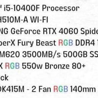تجميعة PC • مستخدمه نضيفه • ما بيها عيوب