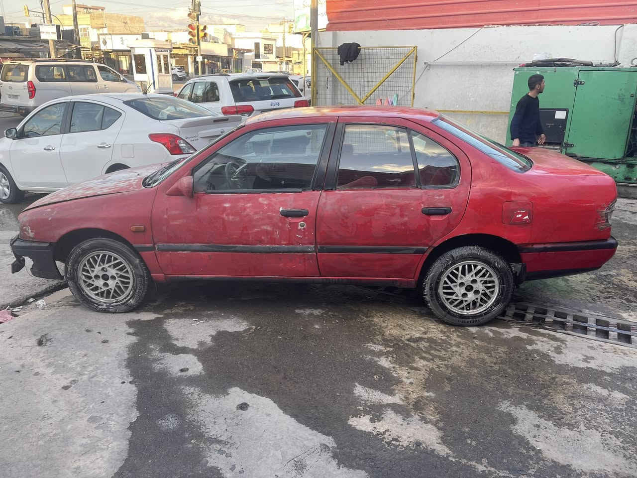 نيسان برايمر
رقم كركوك سنويه عضم عاج مشروع وطني لل٢٨

كير اوتو محرك ٢٠كير ومحرك شرط

تخم تاير جديد كهربائيات كلها شغاله 

صدرها تعبان وكشرها شوف العين مكانها تكريت سعرها 22وبيها مجال قليل ***********
