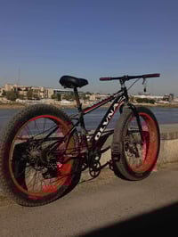 بايسكل ماركة OLVNA البايسكل نوع دبابه حجم 26  ناقصه بس سيم مال عكرب وك...