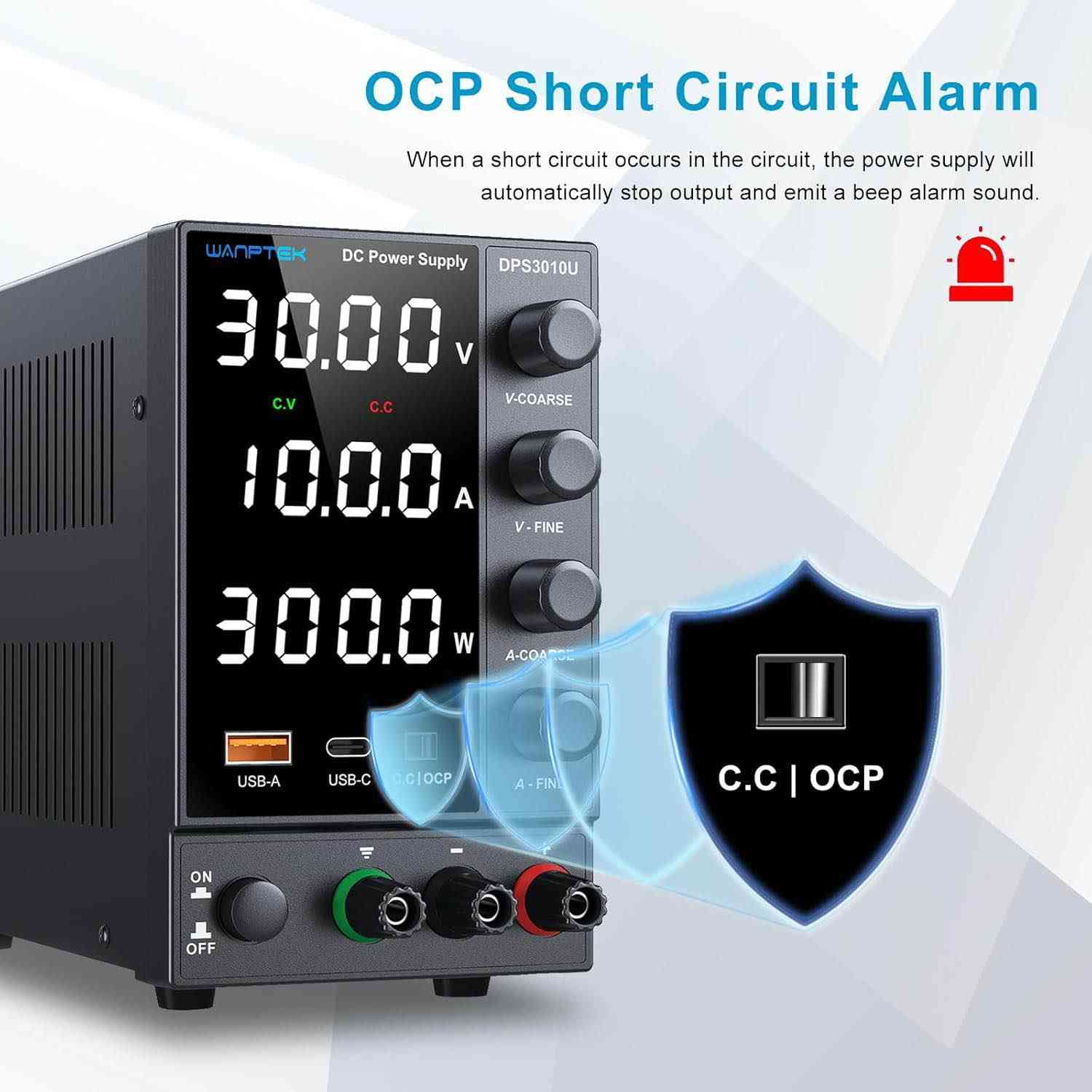 Power Supply (0-30V, 0-10A)
پاوەرسپلای بە هێزی (0-30) ڤۆلت و (0-10) امپیر
نوێ بەکارنەهاتوو 
مارکەی NANKADF
نرخی 55 هەزار

Laboratory Power Supply (0-30V, 0-5A), DC Adjustable Power Supply with 4-Digit LED Display (Transmitter Adjustment Button/Output Switch), Black رانية, السليمانية


**إذا كنت صاحب هذا الإعلان وتريد حذفه لأي سبب، رجاءا أرسل رسالة إلى الدعم الفني**