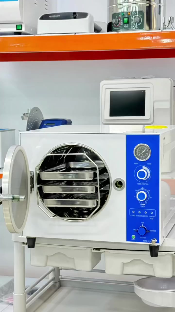 يقدم لكم مكتب الطب الحديث MHD 🏅

Autoclave 
20L
P : 0.22 Bar
C°: 105-134 c°
من مميزات الجهاز 
▪️تعقيم سريع لمدة 4-6 دقائق 
▪️إمكانية ضبط درجة الحرارة ووقت التعقيم مسبقاً 
▪️نظام الدوران الداخلي للبخار والماء حيث لا يوجد تصريف للبخار وستكون بيئة التعقيم نظيفة وجافة 

📍موقعنا بغداد - حي الجامعة

للاستفسار اكثر ارسل رساله او الإتصال على الرقم : 

‭0787 029 4877‬

wa.me/9647870294877
