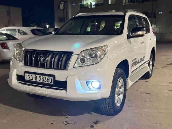 بيع ومراوس حسب القناعة
برادو 2010 كويتي  رقم شمالي بسمي 
ماشيه 139 حقيقي شرط الفحص 
السياره جديده وحلا من الصور شرط 
مكفوله من الضربه ولتبديل 
بيها فقط ربع باب الصندوق كلير 
ولباقي شرط كفاله سياره جديد ومتعوب عليها بشرط تراي زيرو 

مكينه 2/700 
ثلاجه 
7راكب 
3قطع تبريد مركزي 
مكينه كير شرط كفاله 
تخم تاير شرط جديد 
وشرط تراي زيرو شرط 

مكانها بغداد بسمايه مجمع ريحانة 
السعر 210وبيها مجال قليل 
بيع ومراوس حسب القناعة 

*********** بغداد
