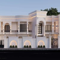 الرمادي • واجهة بيت ٢٠م • مرمر لامستون تركي