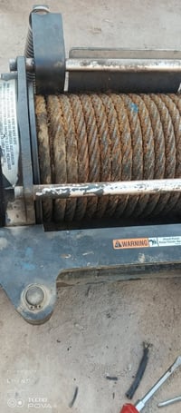 ونج سحب 24فولت جديد غير مستخدم للبيع 07702683316 07801016919