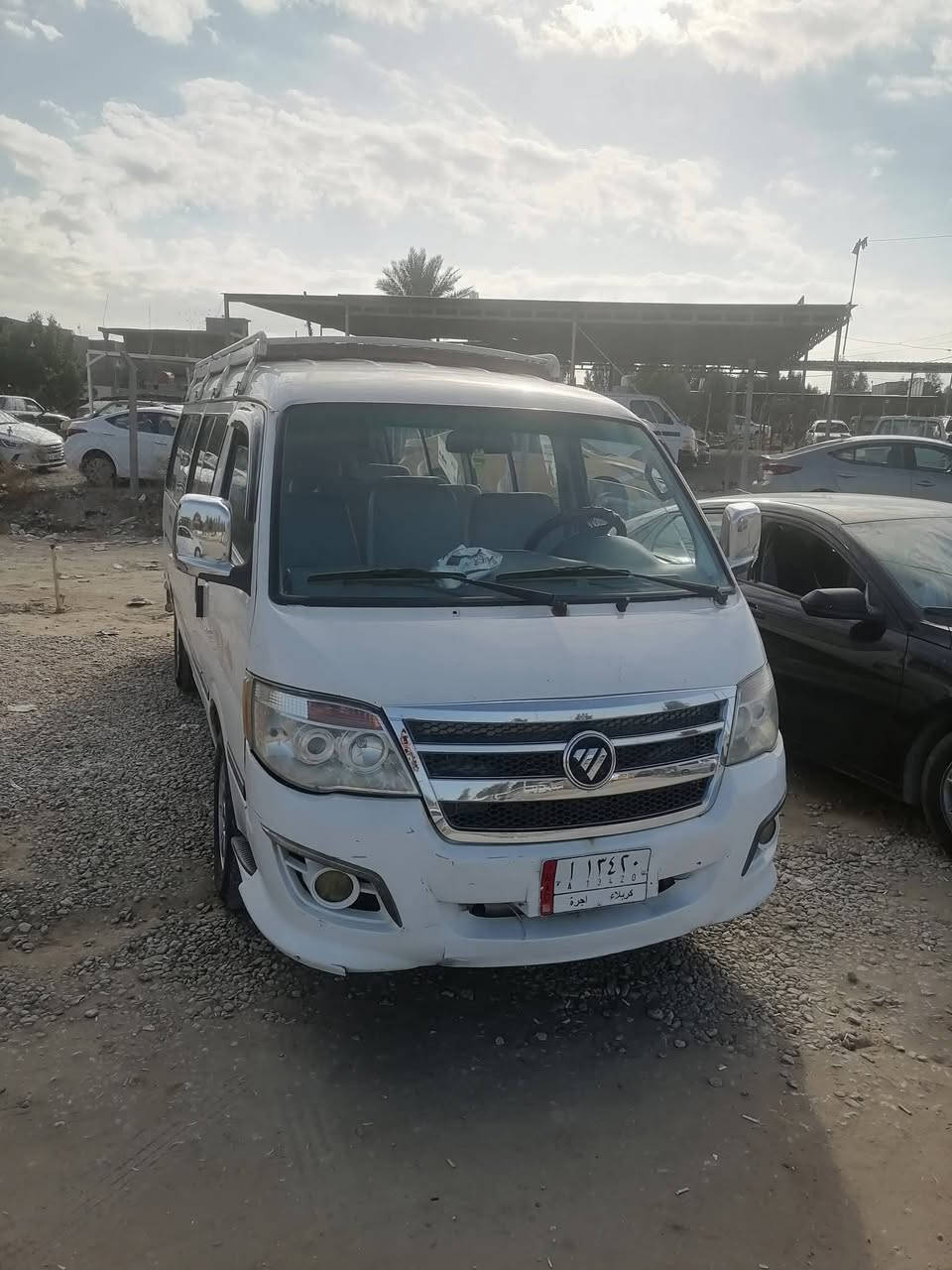 سلام عليكم فوتون 2014كفاله ماعدى تلحيضات بالحجل السعر 77وبيها مجال مكينه سترني شادها ودوشمه والسياره جاهزه ع اخر حبايه للاستفسار***********
