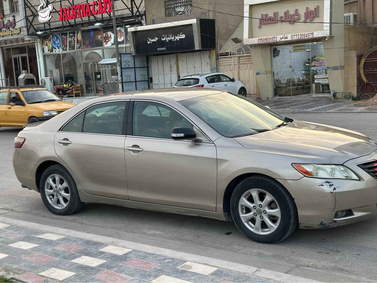 كامري وارد امريكي مديل ٢٠٠٨ للبيع 

مكانها كربلاء المقدسة

السعر  80 وبيها مجال 
سياره كامله من كلشي 
كشنات كهربائي 
تحكم ستيرن 
شاشه
كامره
بطاين بيبان تخم جلد وصاج 
مصبوغه كلها ضررها جاملغ وبنيد مال امريكا 
تخم تايرات جديد 
صدرها كله جديد تخم دبلات دجاج مكينه كلهن مبدلهن 
ادامة كامله لسياره
كير مكينتها جدد مبدلهن 
رقم نجف  باسمي شرط المداور 
للاستفسار // *********** Singapore
