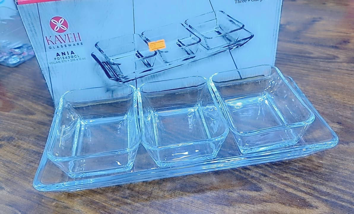 مجمع الريان لكافة الأغراض المنزلية🛒
ماعون مقسم زجاج للمقبلات او الكرزات 

لايك ومتابعه ليصلك كل ماهو جديد👍🥰

تتوفر لدينا خدمة توصيل لكل المحافظات
للطلب _والحجز _والأستفسار 
الرقم //***********
العنوان //بسمايه الشارع العام مقابل برهومي الشارع الخدمي مجاور أسواق اللؤلؤة
أوقات الدوام⏰من الساعة 10 صباحاً الى الساعة 1 ليلاً
