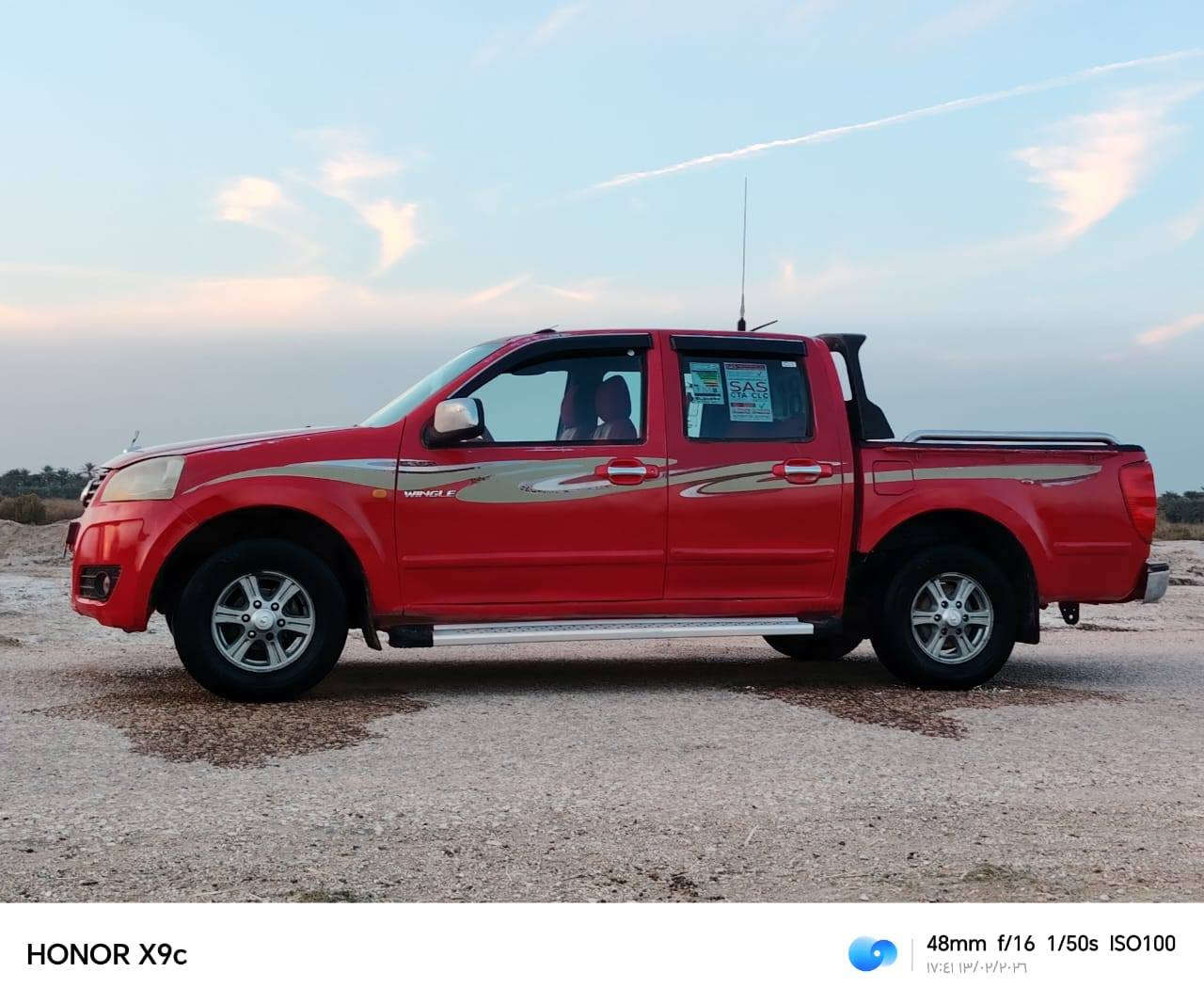 السلام عليكم سياره كريت ويل 2012 سياره جديده  رقم واسط مشروع وطني مكفوله من الضربه والتبديل مكينة وكير وحداديه تخم تاير شرط السعر(54)وبيه مجال للاستفسار *********** ملاحضه مكلف بالنشر مكان السيارة مفرك المشخاب
