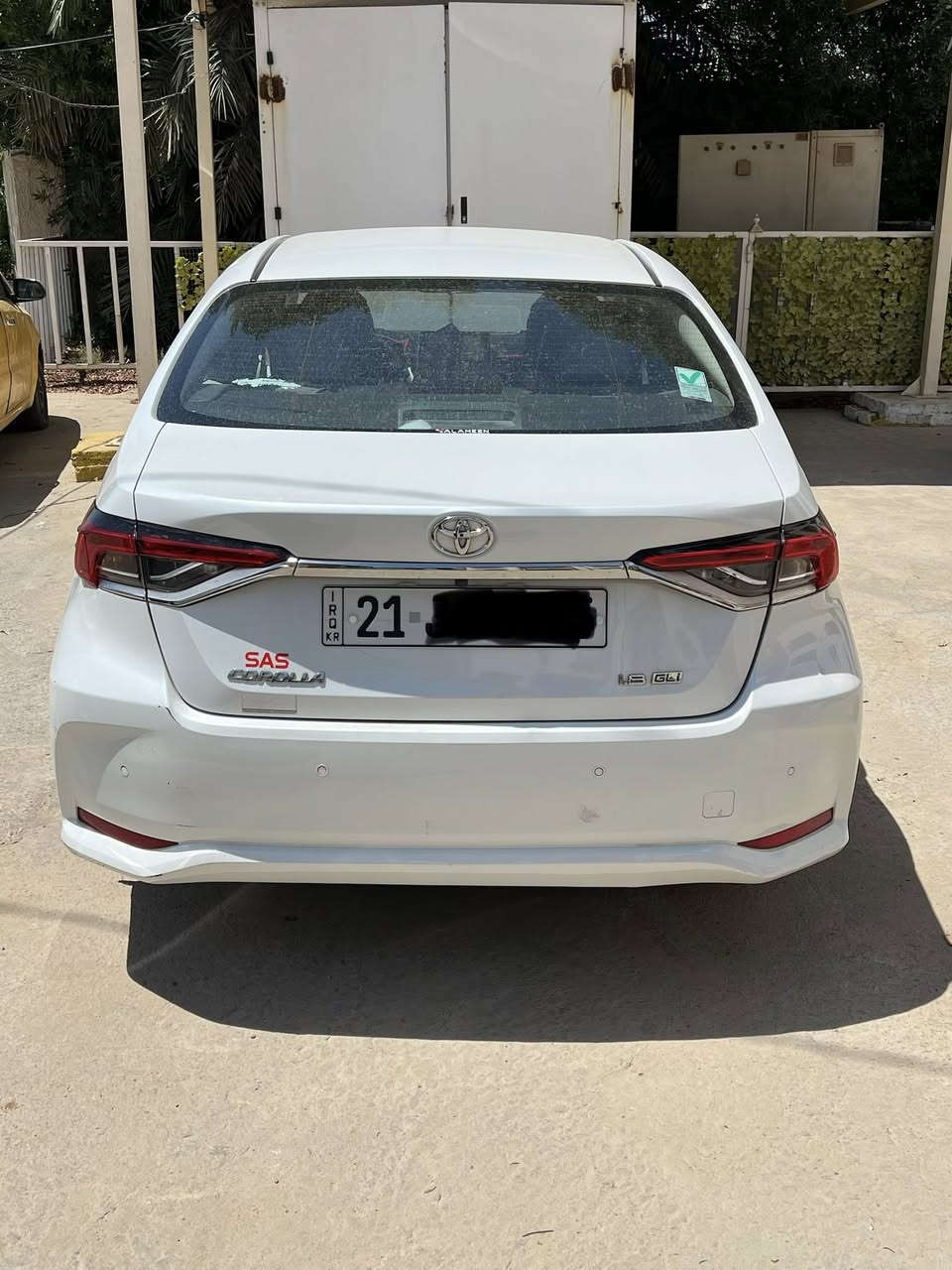 كورلا خليجي ساز 2022 رقم سليمانية بأسمي مواصفات فول ماشية ٩٥ مكفولة من الصبغ بيه مكانين بارد بالجاملغ الامامي الايمن والخلفي الايمن بسيط جداً وبالسونار البنيد البراغي مفتوحة لكن اصلي وكالة لا مبدل ولا شي السيارة نظيفة جداً صيانتهة بالوكالة السعر ١٦٥ عنوان بغداد الرصافة للتواصل ***********
