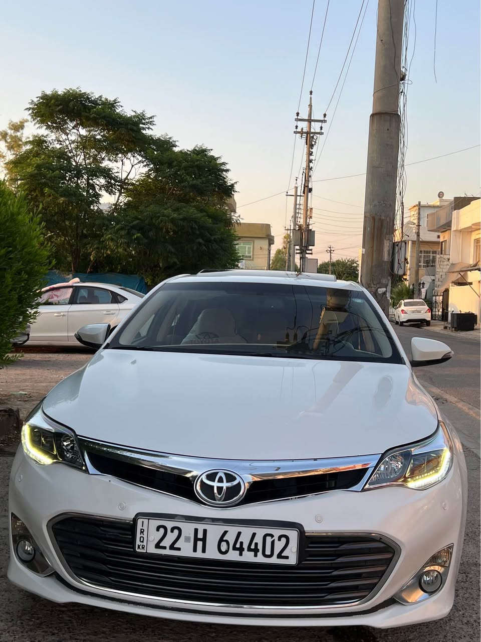 تويتا AVALON خةليجي 2013 بريم 4 حاسةي دةرجة 1 فول فول مواسةفاتة شاشة گةورة ٣ مؤدي ليخورين ECO NORMAL SPORT  سةماحةي jbl كوشين خةزن ئاوينة ئؤتؤ ئاوينة هيتةر ٤ جامatu بي سبوخة بي ليدرانة تةنها ٢ جي تةحديلة لةگةل ١ كارتي بجوك مةكينة گير دةنگي ديجيتةل هةمووي بةشةرتة تازة روني گير و مةكينةي گؤراوة يةك دينار مةسروفي تيدا نية رةقةم كورةك تاخراية تةنها وةتسئاپ كراوةية ***********
رةقةم و سةنةوي هةزةي هةمووي نوية هةتا ئاخيري 2030 أربيل, العراق
