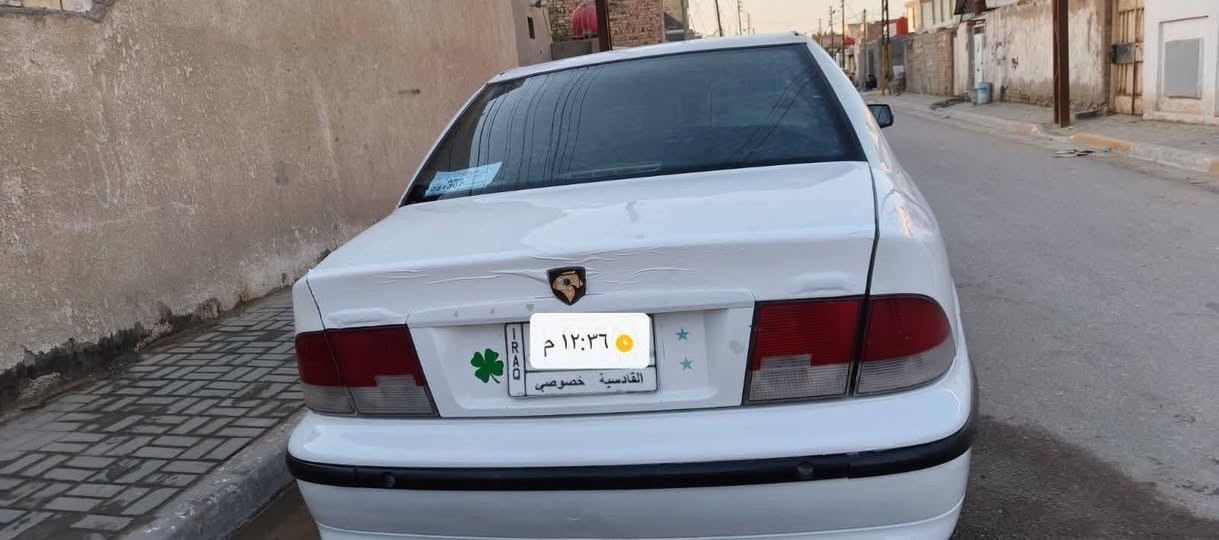 السلام عليكم سمند البيع موديل 10 مكفوله من الضربه والتبديل فقط صبغ دوس وهلال السياره جاهزه  السعر 36 وبيهه مجال قليل حك الجيه الديوانيه رقم قادسيه  ***********
