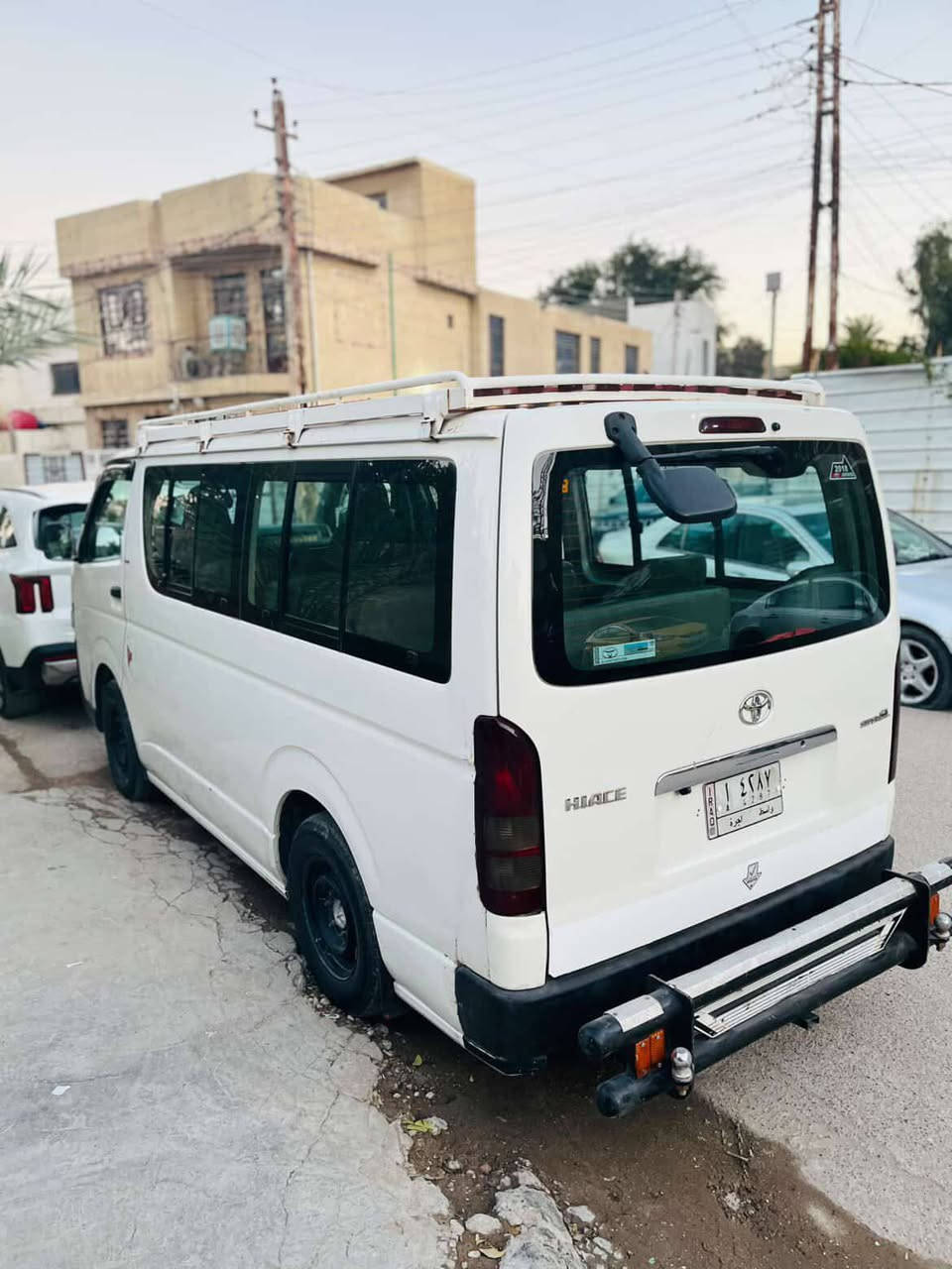 سلام عليكم
هايسه للبيع 2008 بيهة فقط بارد يم بك لايت قليل 

السياره جاهزه بيهة فقط محرك تنقيص قليل بدون تبخير 

سياره رقم واسط مشروع وطني كير مكفول مكاني بغداد ابو غريب للاستفسار ***********

السعر 150 و بيها مجال
