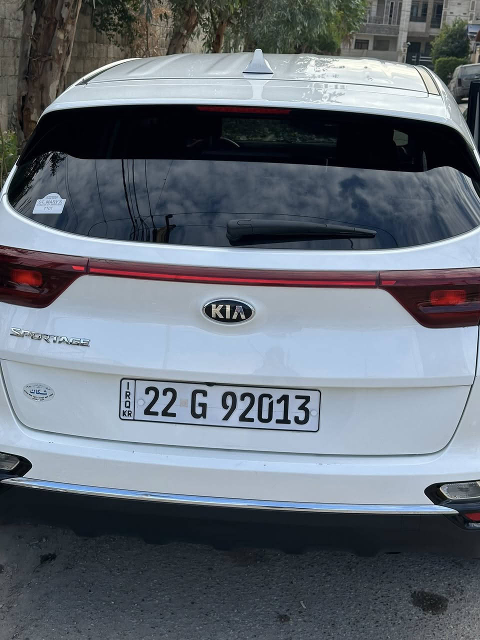 للبيع للبيع
سبورتج ابيض موديل 2022
فول مواصفات عدة الفتحة كلين السيارة وارد أمريكي
تخم تاير محرك 2400 المرغوب السيارة كله بلادي
رقم أربيل باسمي تحويل مباشر السعر 220 ورقة أمريكي ***********
