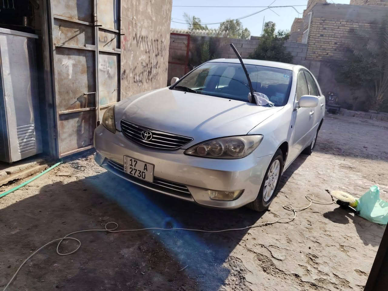 يا الله لبيع كامري خليجي موديل 2006 رقم انكليزي مثنى سنويه ل 31
بسمي مكينه كير كفاله 2400 تبريد قطعتين  مشروط  حداديه 75 ع 100 

مكفوله من الضربه القويه بيه جاملغ امامي فقط السياره مصبوغه جماليه 

تخم تاير توني شاده كهربائيات كله شغاله غرفته بالجيس 

عنواني نجف الاشرف السعر 90 بيه مجال لشراي الاتصال برقم ‏‪***********‬‏
