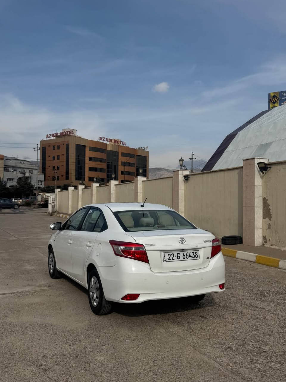 Toyota Yaris 2017
تويوتا يارس ٢٠١٧ مال شركة بيهه 3 مفتاح شركة
مواصفات E
مكينة ٤سلندر … رقم و سنويه جديد 2$ بيهه غرامه علي
ماشي 114
السيارة رقم اربيل و تحويل ب شرط 
مكفولة من كير و محرك و كهربائيات
و ب سعر(106$) ورقة و بيها مجال
 سياره بجم وراء كبس 
بيهه سفحه سكن فقط بخ بدون دواخل بدون ارباك مصبوخ علي شخط
 ***********
*********** اكر, نينوى
