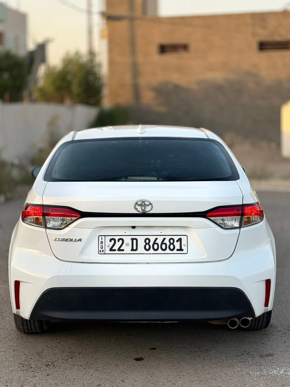 السلام عليكم كورلا 2021 رقم اربيل جديد بأسمي عارضه 120$ وبيها مجال بسيط السياره جديده ماشيه قليل محرك حجم 2000 كير ومكينه كفاله مواصفات معروفه /شاشه كبيره/كار بلي/ حساسات خلفي امامي/ توقف ذاتي / مناع اصطدام/ رادار / تحديد مسار / سايد بريك بصمه/ فول تحكمات ش/شاشه اعطال/ وبعد باقي مواصفات معروفه السياره جديده وجاهزه ما بيه نقص / حادث سياره جدآ بسيط خشم بنيد فقط وبيها قطعتين كلير بدون دواخل / ايرباك استيرن فقط / صور حادث مرفقه بالمنشور / مكان السياره بغداد للأستفسار :*********** الخاص مغلق 🔏
