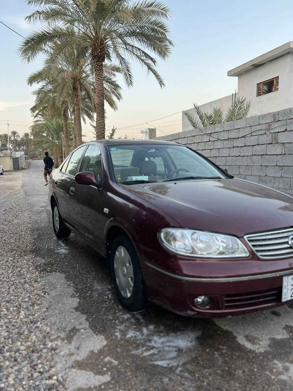 السلام عليكم
للبيع نسيان صني 2009 بدي ياباني محرك 1800قبق اسود السيارة بدون قطرة صبغ كير اوتو

فقط طخة بال جاملغ الخلفي كما موضح بال صورة و مصلحة بدون صبغ 

السيارة بأسمي رقم النكليزي الجديد تحويل ثاني يوم

السعر: 100وبيها جمال 

رقم:***********
