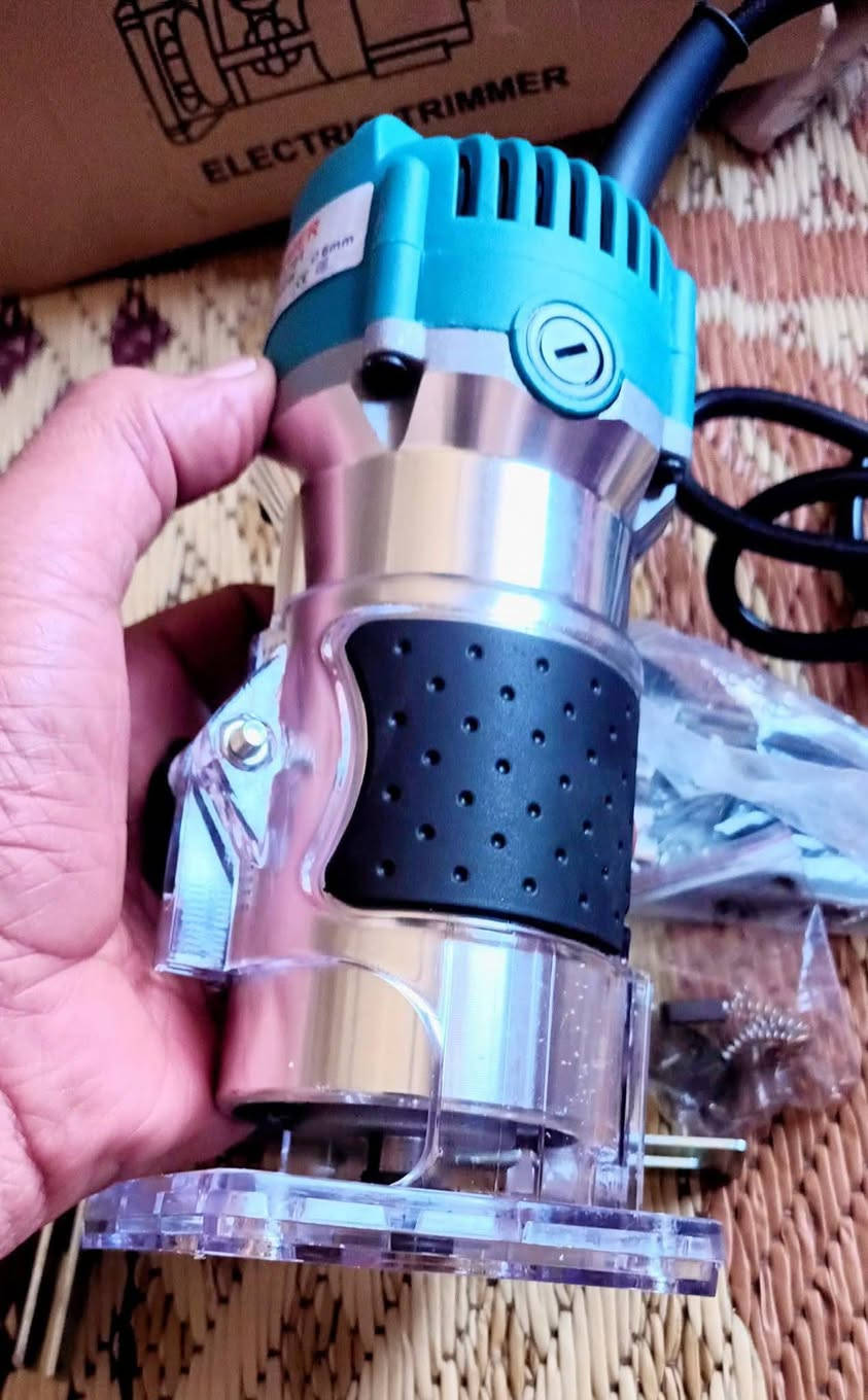 فريزة خشب كهربائية (Wood Trimmer) موديل M1P-3701 بقدرة 800 واط 220 فولت وتستخدم في أعمال النجارة والنقشات الدقيقة


**إذا كنت صاحب هذا الإعلان وتريد حذفه لأي سبب، رجاءا أرسل رسالة إلى الدعم الفني**