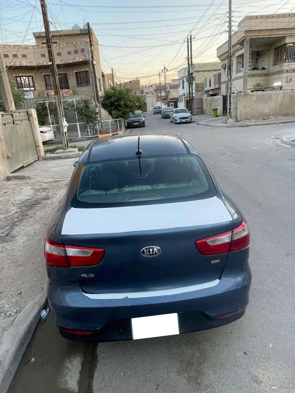 كيا ريو 2016
مكينه ،گير ،كهربائيات وضع شركه برغي ما مفتوح بيهن 
تبريد ،تايرات ،باتري ،جدد
حادثهه جاملغ وقبق جنطه (قبق الجنطه مبدل والجاملغ مصلح)
بأسمي 
السعر ٩٤$ 
 بغداد -حي العامل 
***********
