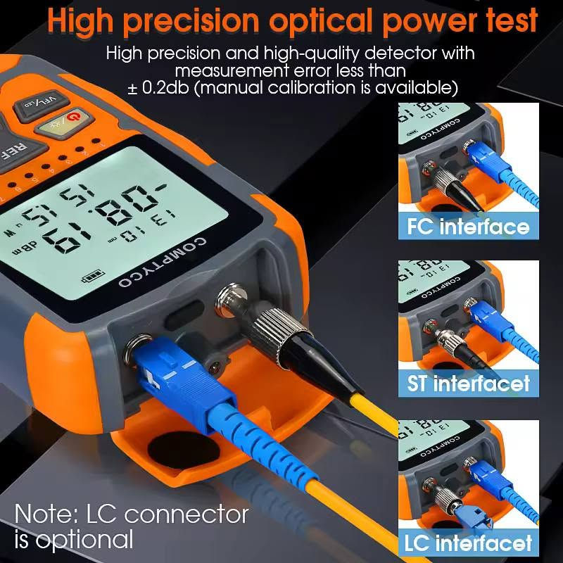 هذا الجهاز هو COMPTYCO Mini Optical Power


**إذا كنت صاحب هذا الإعلان وتريد حذفه لأي سبب، رجاءا أرسل رسالة إلى الدعم الفني**