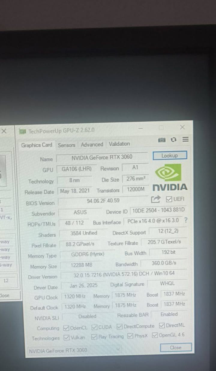 السلام عليكم فقط كيس للبيع
مواصفات 
معالجi5-10400f
بورد z590l
رامات 2*16 3200hz
بور سبلاي 750 واط
كرت 3060 12g asus
هارد m.2 512 lexar 
1t ssd SATA
اعلى سعر ابيع 
توصيل موجود


**إذا كنت صاحب هذا الإعلان وتريد حذفه لأي سبب، رجاءا أرسل رسالة إلى الدعم الفني**