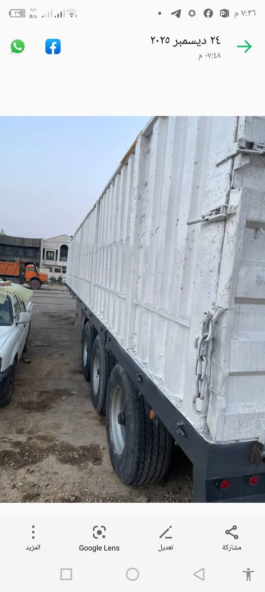 عربانه للبيع المانيه  نظيفه جناب دنگير بيبي الارتفاع 170 والطول 13.60 تخم تاير  
***********
***********
