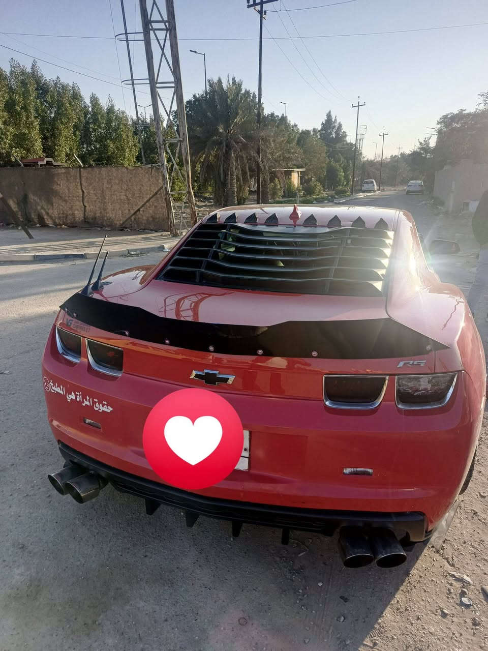 سلام عليكم كمارو للبيع او مراوس حسب القناعه موديل 13محدث 18فول رقم بغداد محرك 3600 للستفسار ***********
