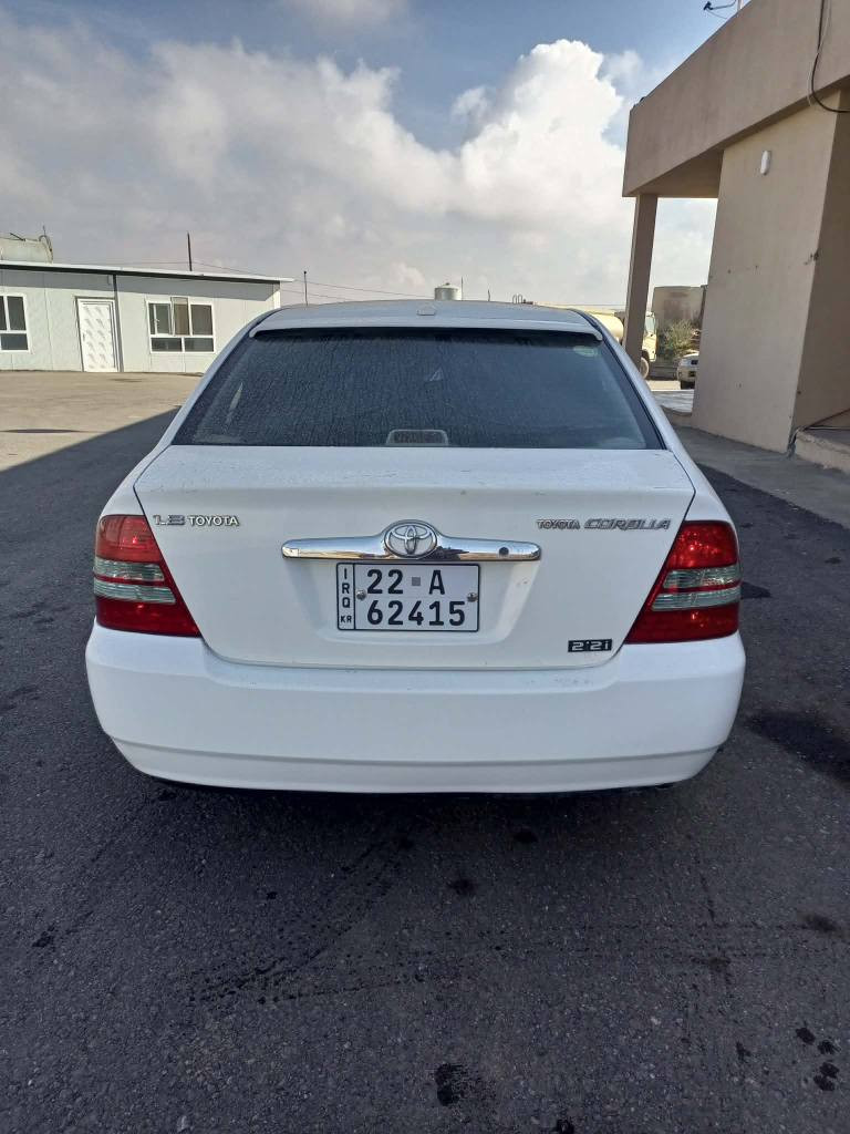 کرۆلا مۆدیل ،2002 مەکینە گەورە بۆ ڤرۆشتن *********** كويسينجاك, أربيل
