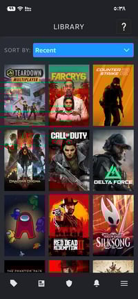 حساب ستيم للبيع واكو العاب بيها مشتريات  هذا رقمي بي واتس اب ٠٧٧٣١١٠١٠...