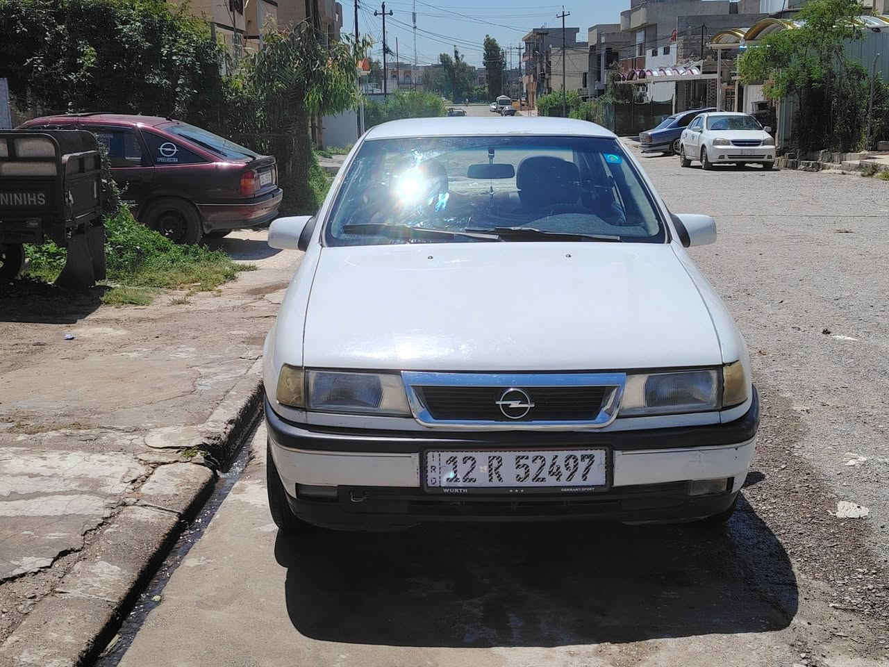 السلام عليكم اوبل فكترا  للبيع موديل ٩١ السعر 43 السياره بسمي كربون بانزين بيها كير محرك شرط بيها صبغ دوار وسقف العنوان موصل ***********
