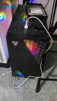 12400f vga rx580 xt 8 Giga axcel ram 16 ddr4 3200 m2 265  hhd 1 t MB A...