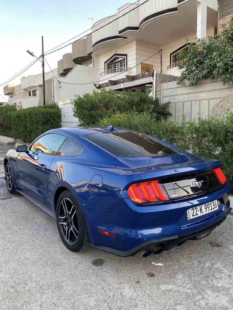سلام عليكم 
للبيع فورد موستانك موديل 2022 ايكو 
ماشية : 55 ميل 
الكير ومحرك مكفولات 
 الضرر : حادث السيارة موضح بل صورة 
بدون دواخل ايرباك استيرن فقط 
المواصفات: رادار جانبي 
تحكم اكزوز 
شاشة جبيرة
كشن كهرباء 
 السعر : 176 
*********** 
مكان السيارة كركوك
