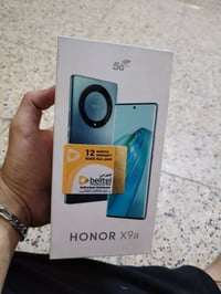 HONOR X9a 5G مستخدم للبيع جهاز نظيف كامل ملحقات من علبة اصلية وشاحن وك...