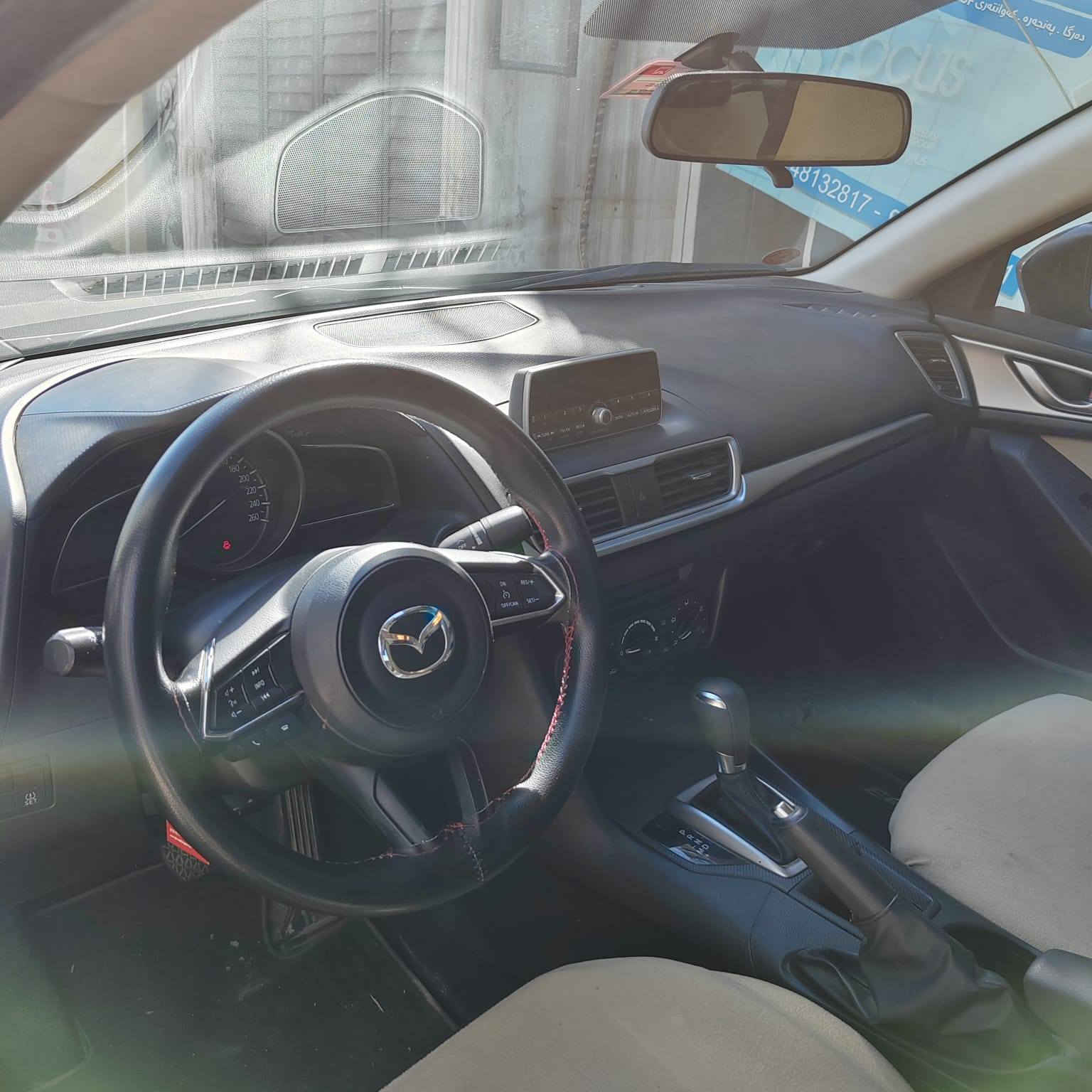 مازدا ٣ 
مۆدێل ٢٠١٨ 
ماوەی ڕۆشتن (٨٣٠٠٠کم)
بۆیاخ (چەمەلەغ و دەرگای سەکن) لەسەر شوخت
سەیارەکە خلیجیەو هەموو گیانی بەشەرت 
ڕەنگی چکلێتی 
نرخی ١٢٣ گەڵا و معامەلە 
***********
سیارە مودیل ٢٠١٨ 
ماشیە ٨٣٠٠٠٠الف کیلو
سیارە خلیجی فقط قطعتين صبغ باب و جملغ سكن عل شخط مصبوغ بدون بدواخل بدون ارباك
كل شي بشرط سعر 123 و بي مجال 
*********** السليمانية, العراق
