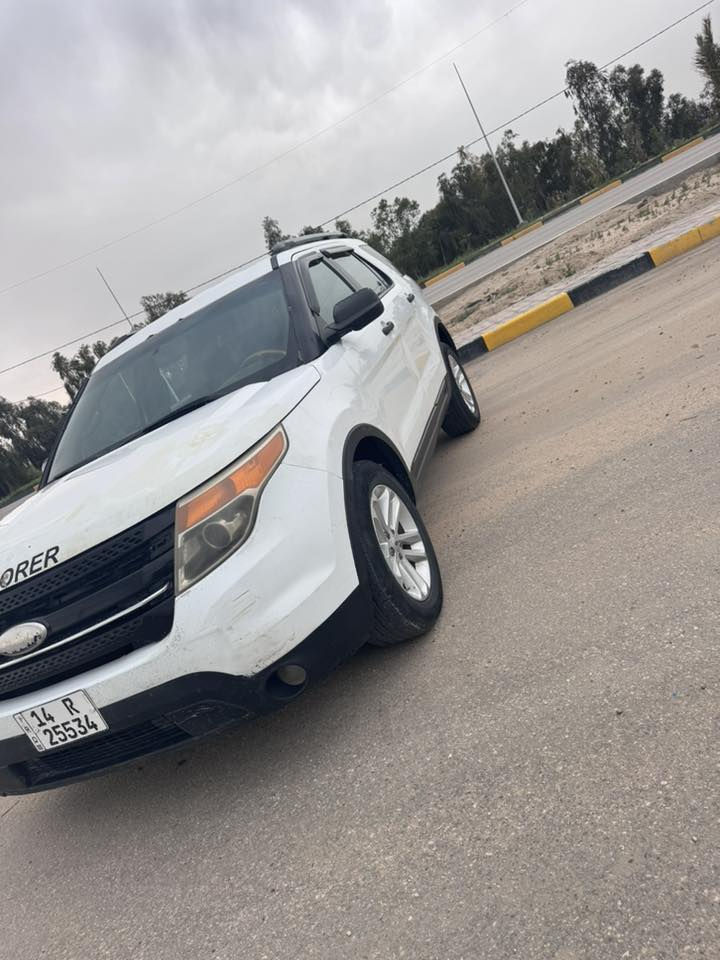 ***********
فورد اكسبلورر موديل ٢٠١٣ 
محرك كير جاهزه خير من الله
كشنات الامامي كهرباء.
تدفئة كشنات الامامية.
تحكمات ستيرن كاملة شغالة
تحكم سرعة تبريد كهربائيات كلها شغالة 
كفاله من ضربه بيه صبغ شويه بالبنيد
مكان كربلاء السعر 105 تحويل مباشر
