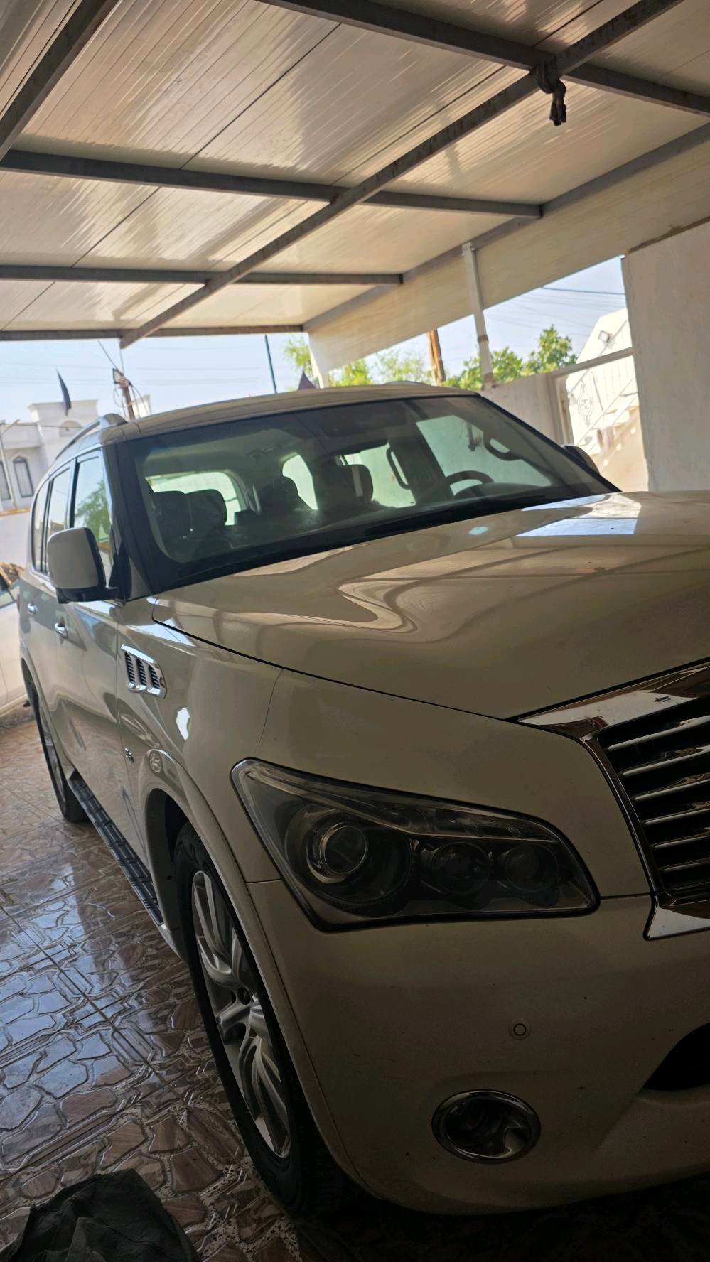 infinity QX80

مواصفات

8 سلندر 
ماشيه 159 الف كيلو 

بصمة - سلايت - داخل بيجي - فورويل - رادار امامي و خلفي - رادار جانبي - خمس كاميرا - 3 شاشة - تشغيل عن بعد - صندوق

شفت - ثلاجة - كشنات جلد - كشنات تتفيئة و تبريد - کشن و



ستيرن خزن - كشنات امامي و خلفي كهربا - تيريد مركزي - حصاص امامي و خلفي - سماعة BOSE - مراي شفت - داخل

فورميكا - فوليوم - تحديد سورعة - زينون - بعد
اربع تایر و ویل حجم 22 بيلادي جديد جديد

سيارة جديد ماشالله بدون نواقص

سيارة شرط بدون ای نواقص گیر و محرك  و حدادی و کهربائيات كامل 

 و شرط ورقة بانزين معها 
و سنوية و رقم جديد سنوي بأسمي تحويل غرامة بشرط

سعر  دفترين و 45 و بيه مجال 
24500 $
للأستفسار ***********