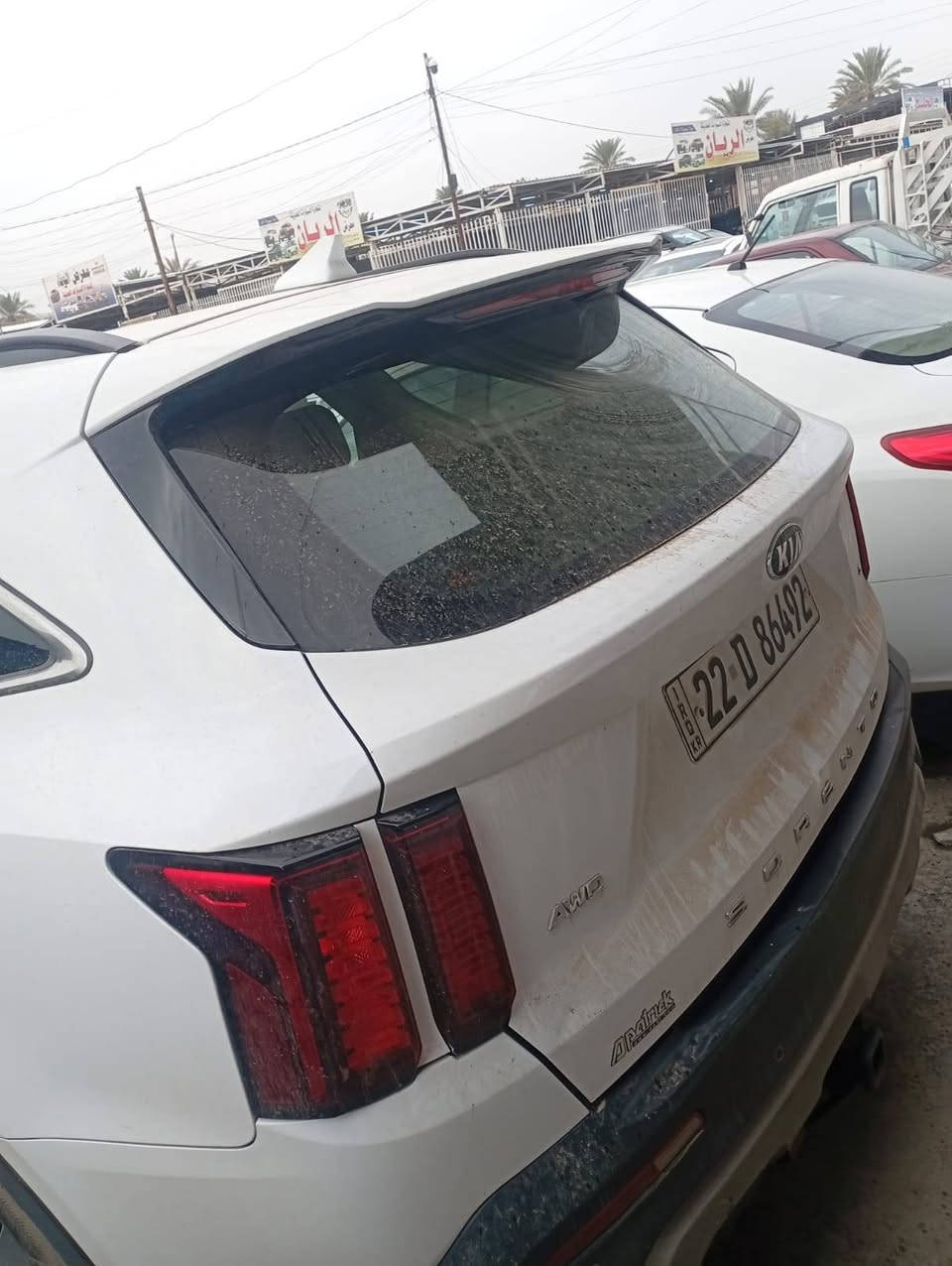 سلام عليكم كيه سورنتو أمريكي موديل 21
حادثها جاملغ خلفي سياره فول عدا بنرامه كشنات أمريكي تخم تاير جديد سعر 230$ وبيها مجال رقم ***********
