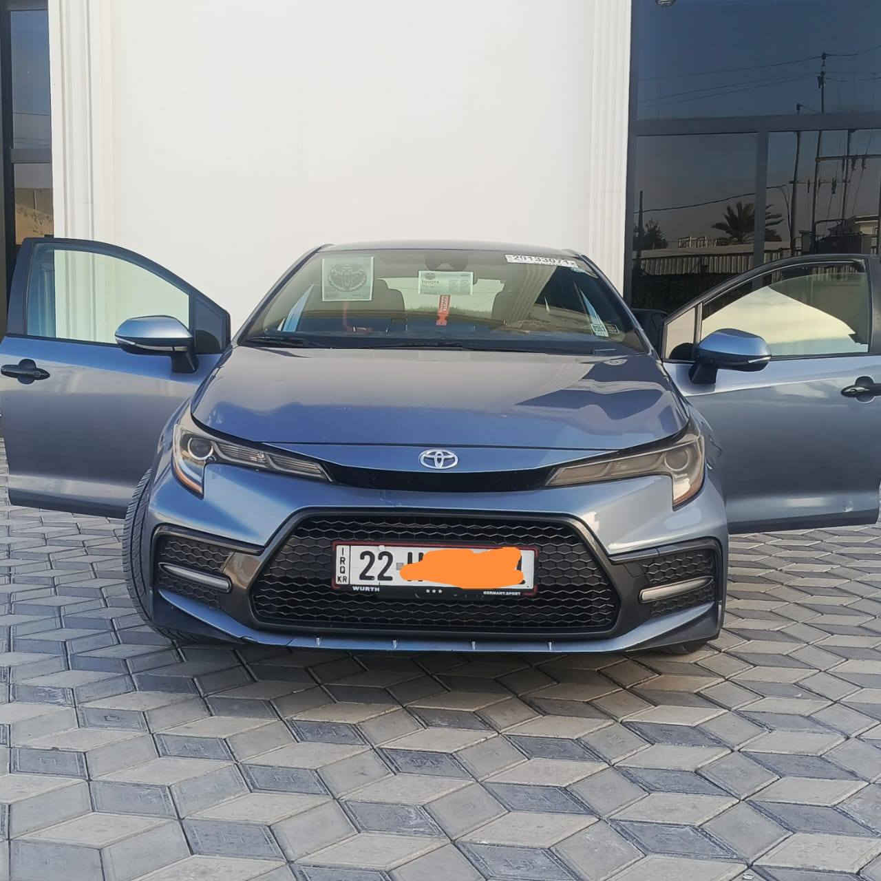 ياالله
سلام عليكم
للبيع كورلا موديل 2021،
ماشيه 99/:
سياره اسبورت محرك الفين🚙
وارد أمريكي بيها صبغ قطعتين جاملغ امامي
ولباب فقط.. بدون دواخل ✅
وسونار مرفوق بالمنشور،
رقم أربيل سنوية جديده تحويل مباشر 🚦
محرك كير مامفتوحات وضع شركه سياره جديده ✅ لسعر 145$وبيها مجال لشراي 
مكان الانبار الفلوجة الاتصال *********** ***********
