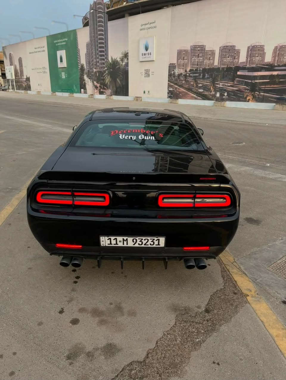 Dodge challenger sxt 2019 للبيع
السلام عليكم 

مواصفات فئة ال sxt
شاشة وسط carplay
معدل عليها دعاميات ودفيوزر srt عدا البنيد
دوسات جانبية
ضايفليها حلوك اكزوز و بوابات بالاكزوز

مكينة گير شاصي تبريد كفالة

ماشية 72 الف ميل

ضربة السيارة من امريكا جاملغ وبنيد جهة سايق 
وطخة جوة قبق البانزين راجع بارد 
وانطخت على ايدي جهة الباب 

صور الحادث راسلني وادزلك اياها واتساب

السيارة بأسمي وعنوان بغداد

سعرها ب 140 ورقة وبيها مجال

رقم صاحب السيارة : ***********
