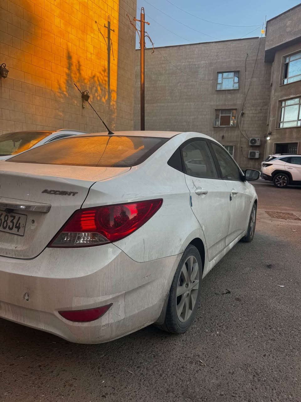 السلام عليكم
هيونداي اكسنت 2012 مكفولة كفالة عامة
خليجي محرك 1.6
ماشية 101 الف كيلو
فتحة سقف
ويل 16
تحكمات ستيرن
اشاير بالمري
رقم جديد
السياره بحاله الشركة وعلى ايدي

***********
السعر 108$ بغداد, العراق
